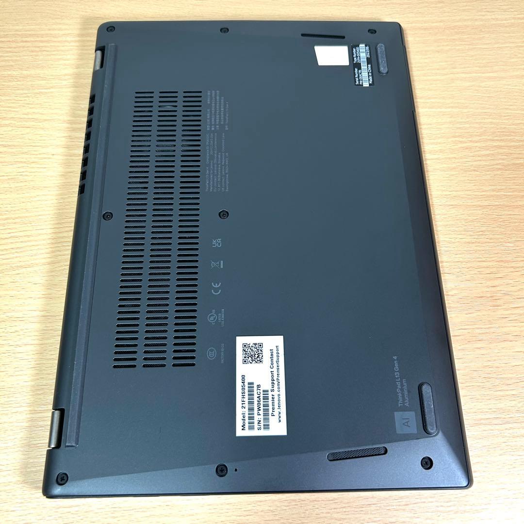 Windowsノート本体 Lenovo ThinkPad L13 Gen4 i7 512GB 16GB