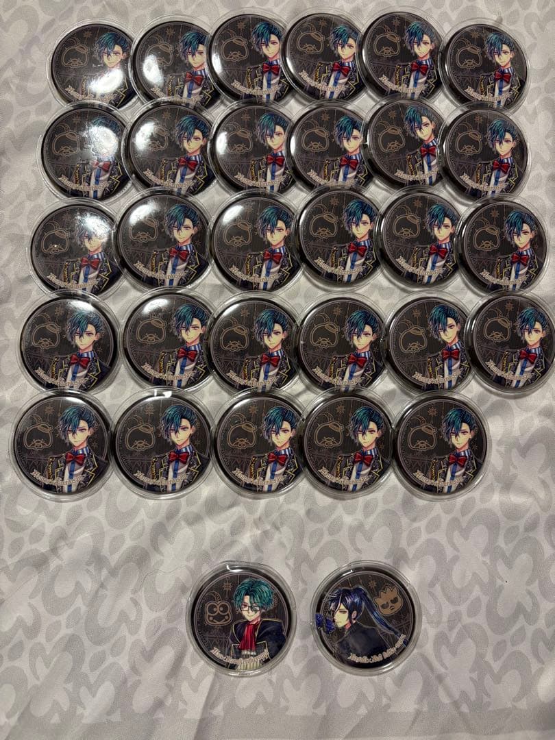 悪魔執事と黒い猫　あくねこ　サンリオ　缶バッジ