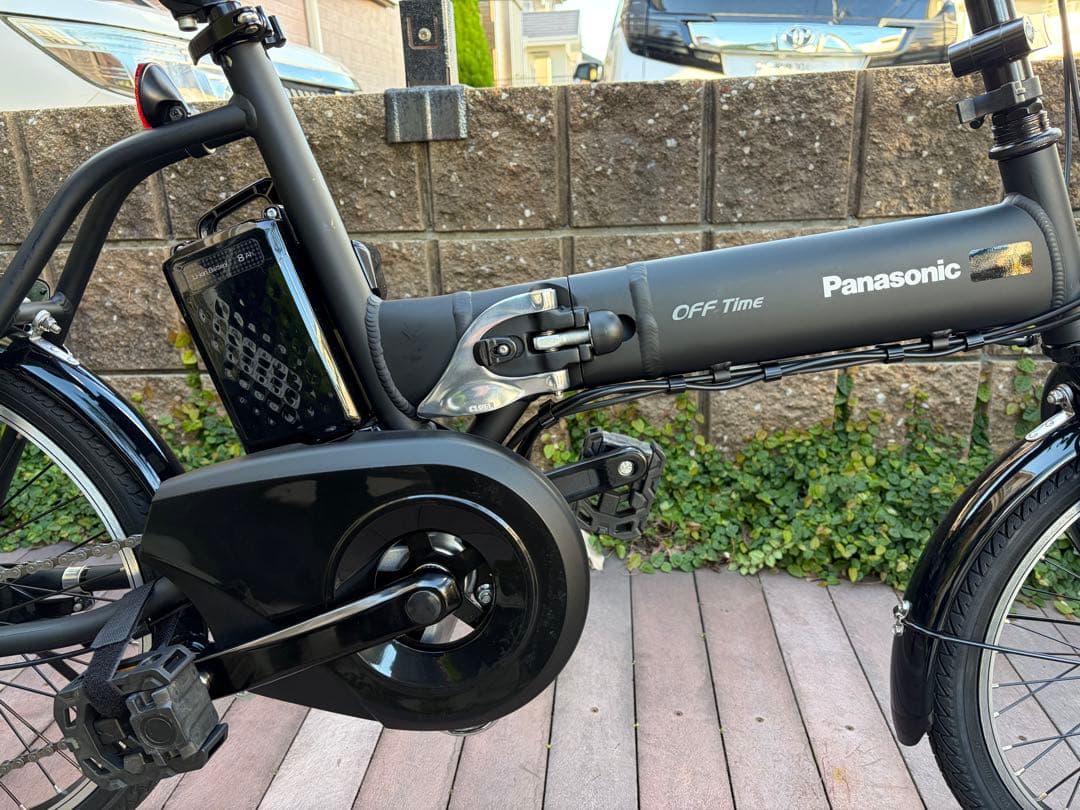 Panasonic OFF TIME 電動折りたたみ自転車 ほぼ新車　送料込み