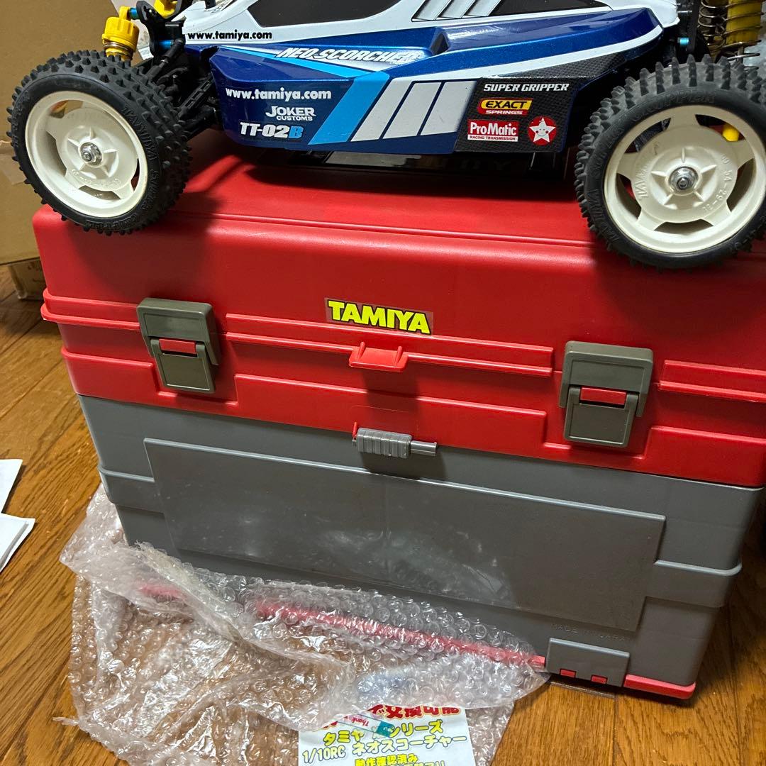 TAMIYA NEO SCORCHER 1/10 バギー　工具箱付き