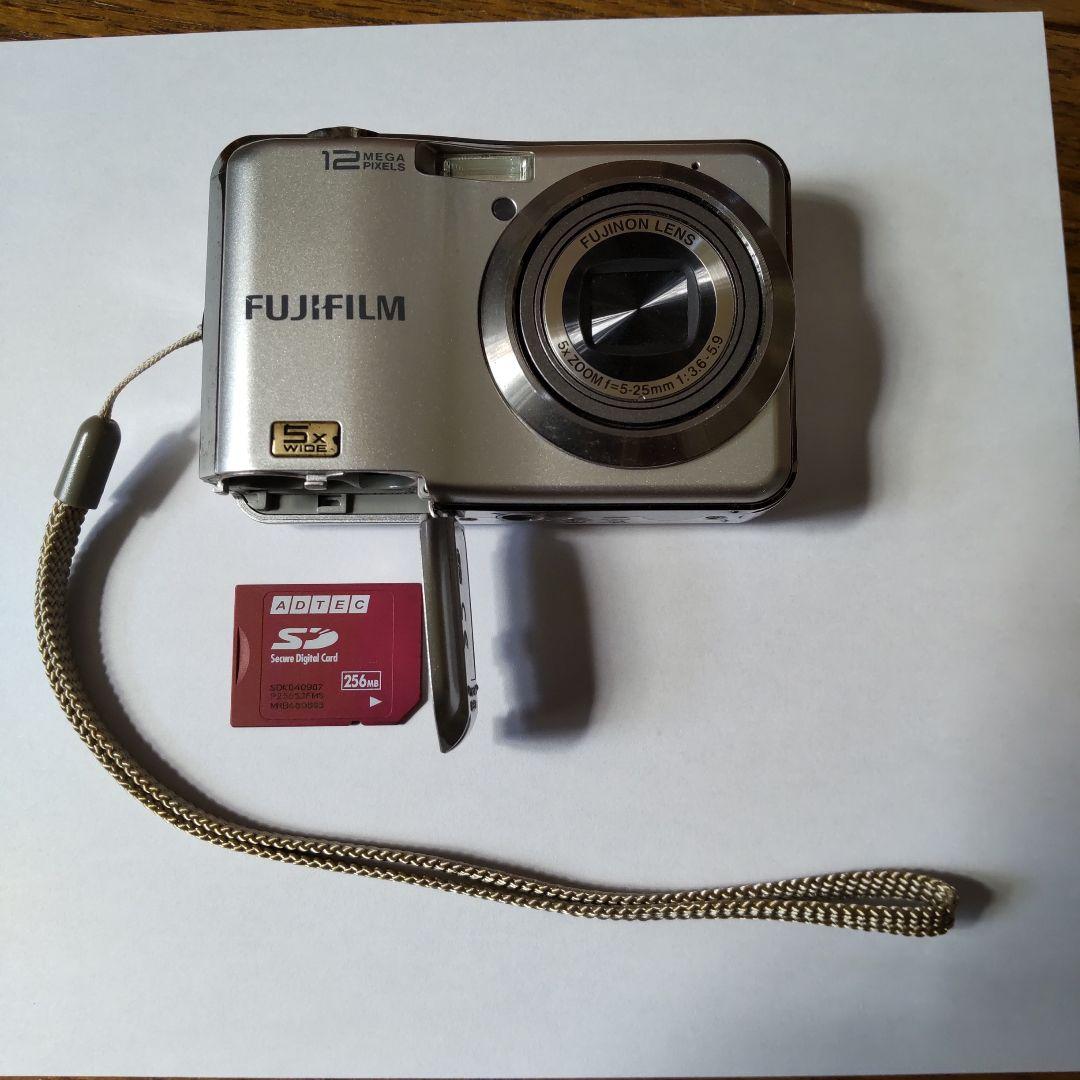 FUJIFILM FinePix AX200 コンデジカメ SD付 USED