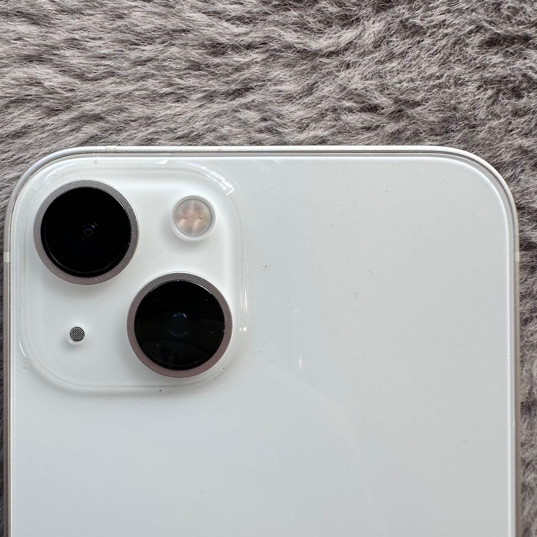 【極美品】Apple iPhone 13 ホワイト 本体 SIMフリー