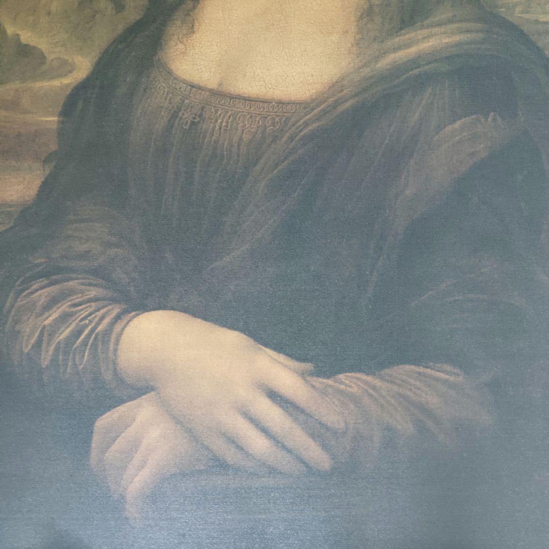 特大　レオナルド・ダ・ヴィンチ　額装絵画　モナ・リザ　20号　レプリカ　おまけ