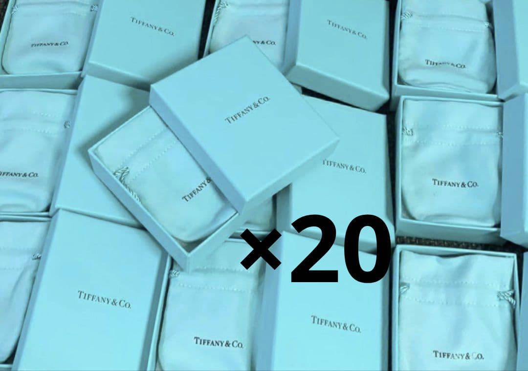 ❤️現行品❤️新品未使用❤️ティファニー空箱 巾着袋✖️20