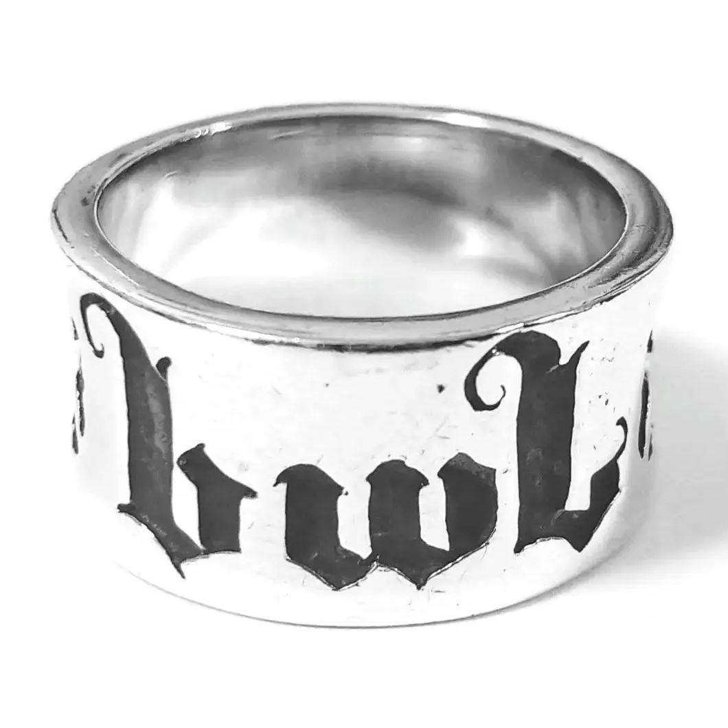 早い者勝ち！！最終価格！ビルウォールレザー エグゼクティブ BWL クロスリング