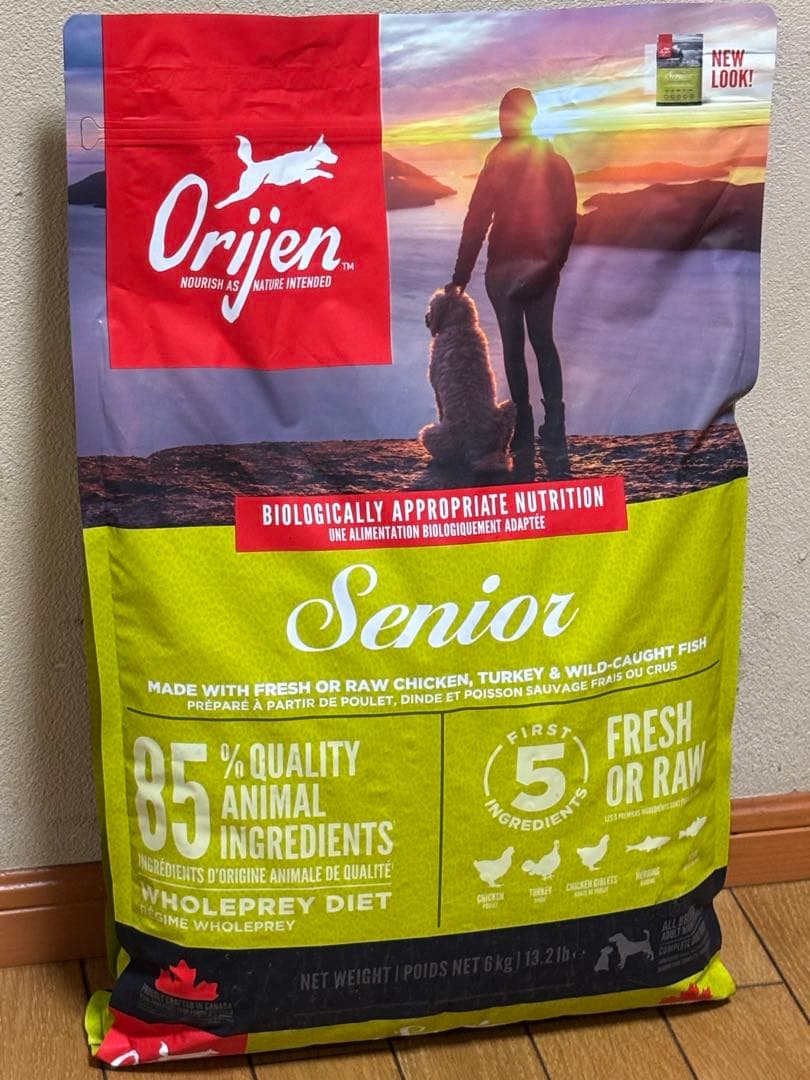 Orijen Senior ドッグフード 6kg