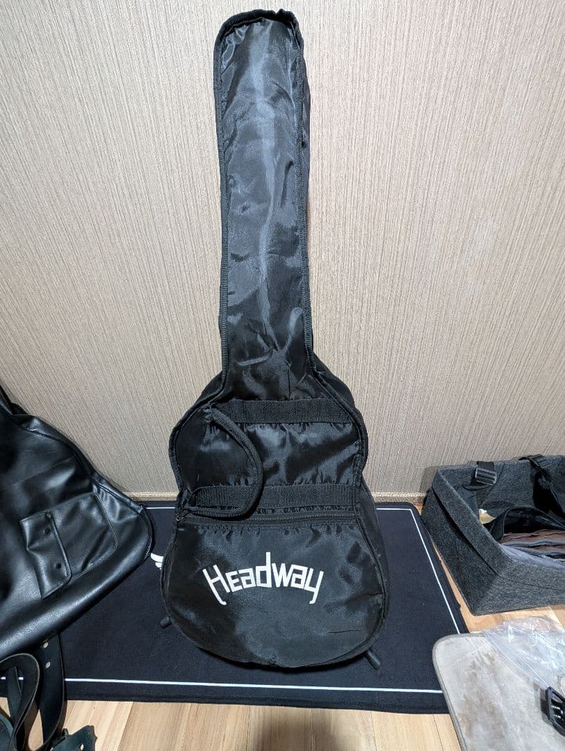 良音/Headway　HCF-28SB 改エレアコ　弦低め　ケース付