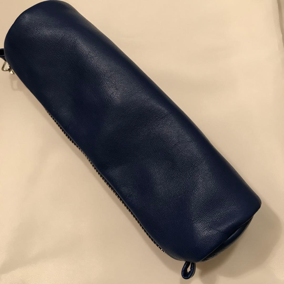 BREE ブリー　ペンケース　筆入れ　革製　筒型