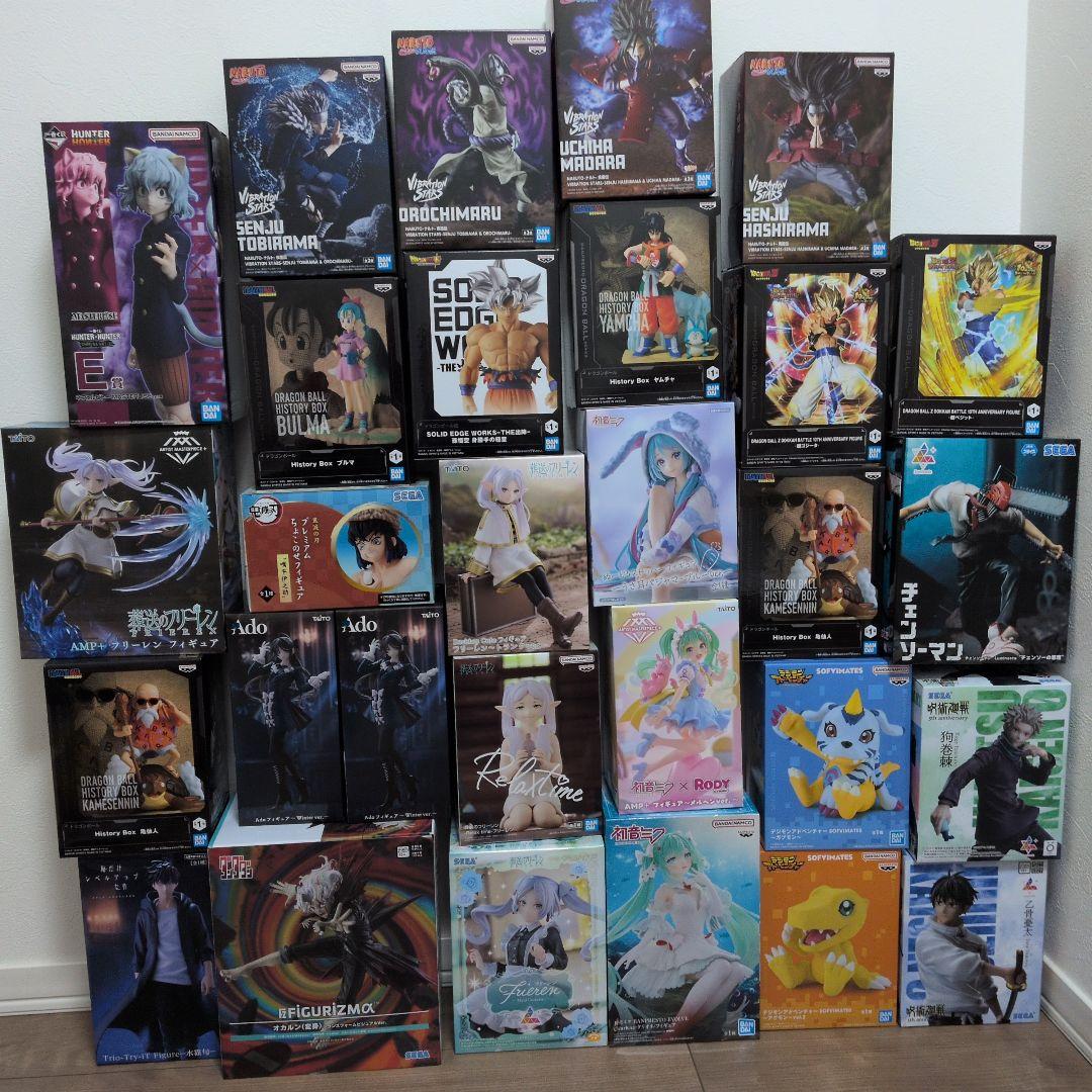 人気アニメ等フィギュアまとめ売り　29点セット