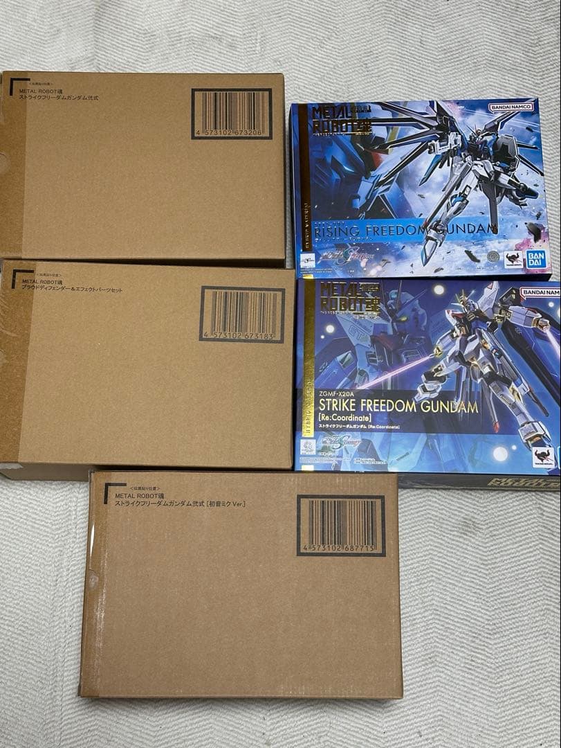 メタルロボット魂 ガンダムSEED 5点セット