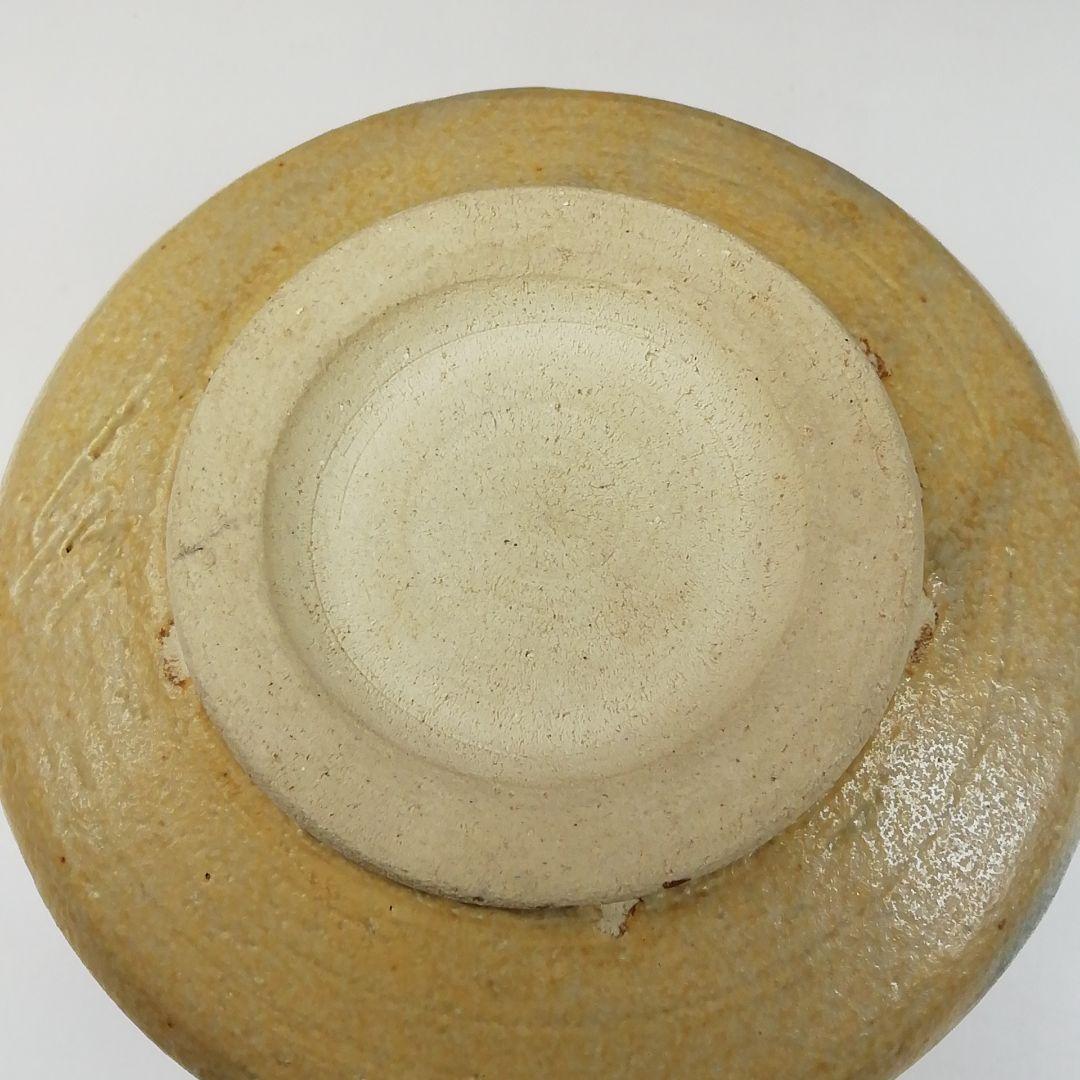 Ｔ９４　茶碗　『黄瀬戸　茶碗』『小川勝弘』　共箱　抹茶碗　茶道具