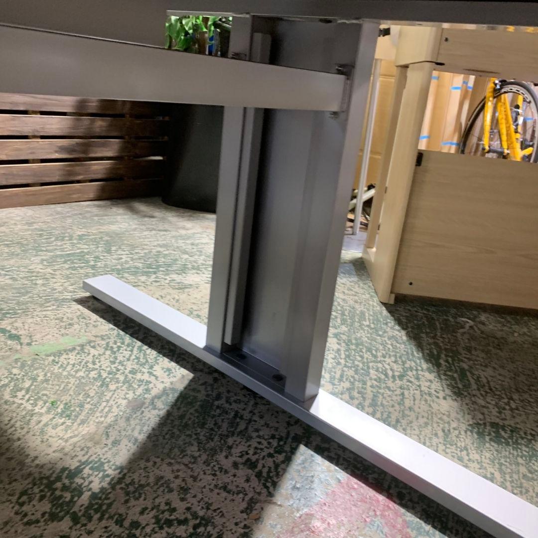 I140\" 現状品 1800x1200 ミーティングテーブル ブラウン