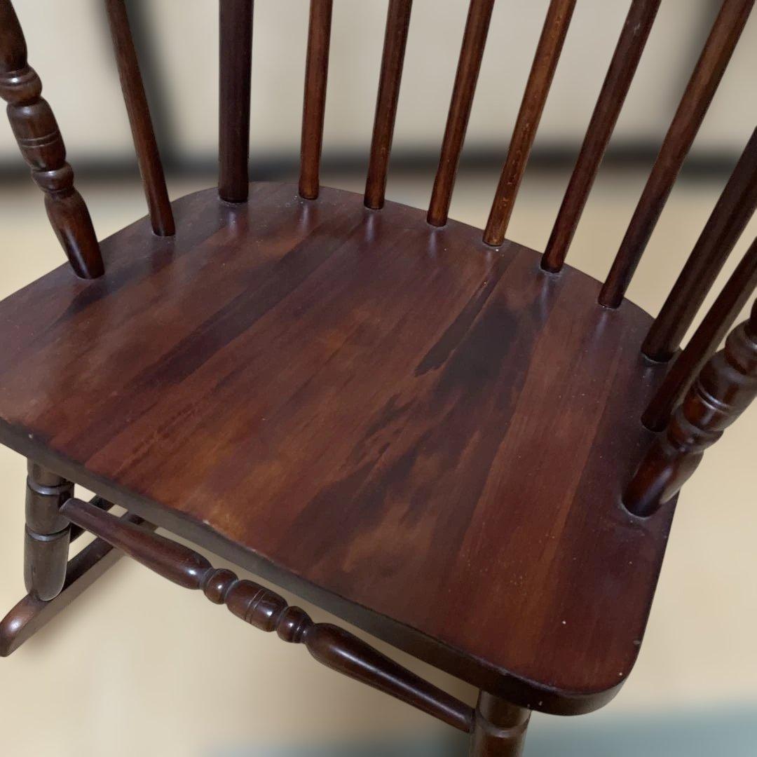 ロッキングチェア　アンティーク　レトロ　飛騨の家具　ヴィンテージ