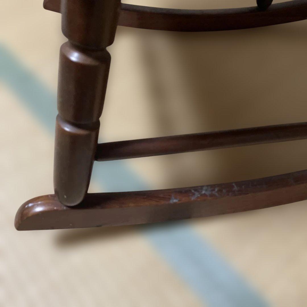 ロッキングチェア　アンティーク　レトロ　飛騨の家具　ヴィンテージ