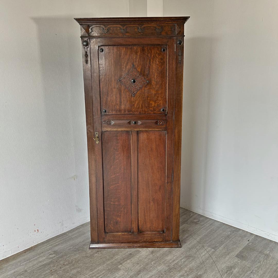 イギリス アンティーク家具 ホールローブ ワードローブ 1930年頃 753A