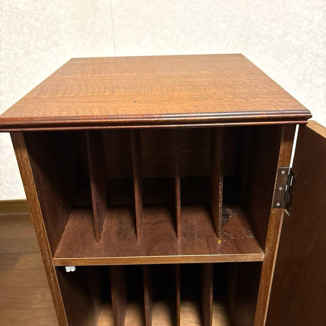 【良品】ヴィンテージ レコードキャビネット レコードラック