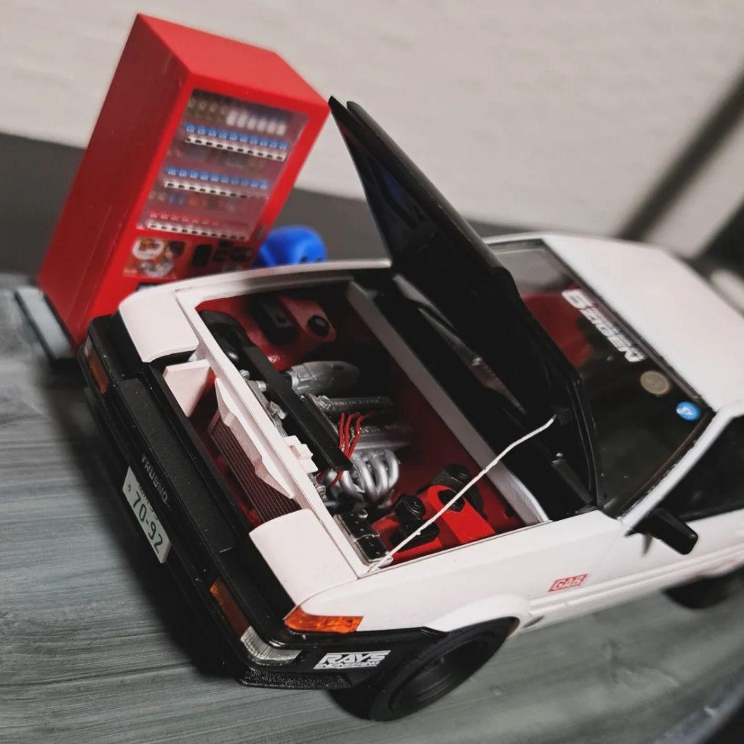 アオシマ 1/24 Ae86 スプリンタートレノ