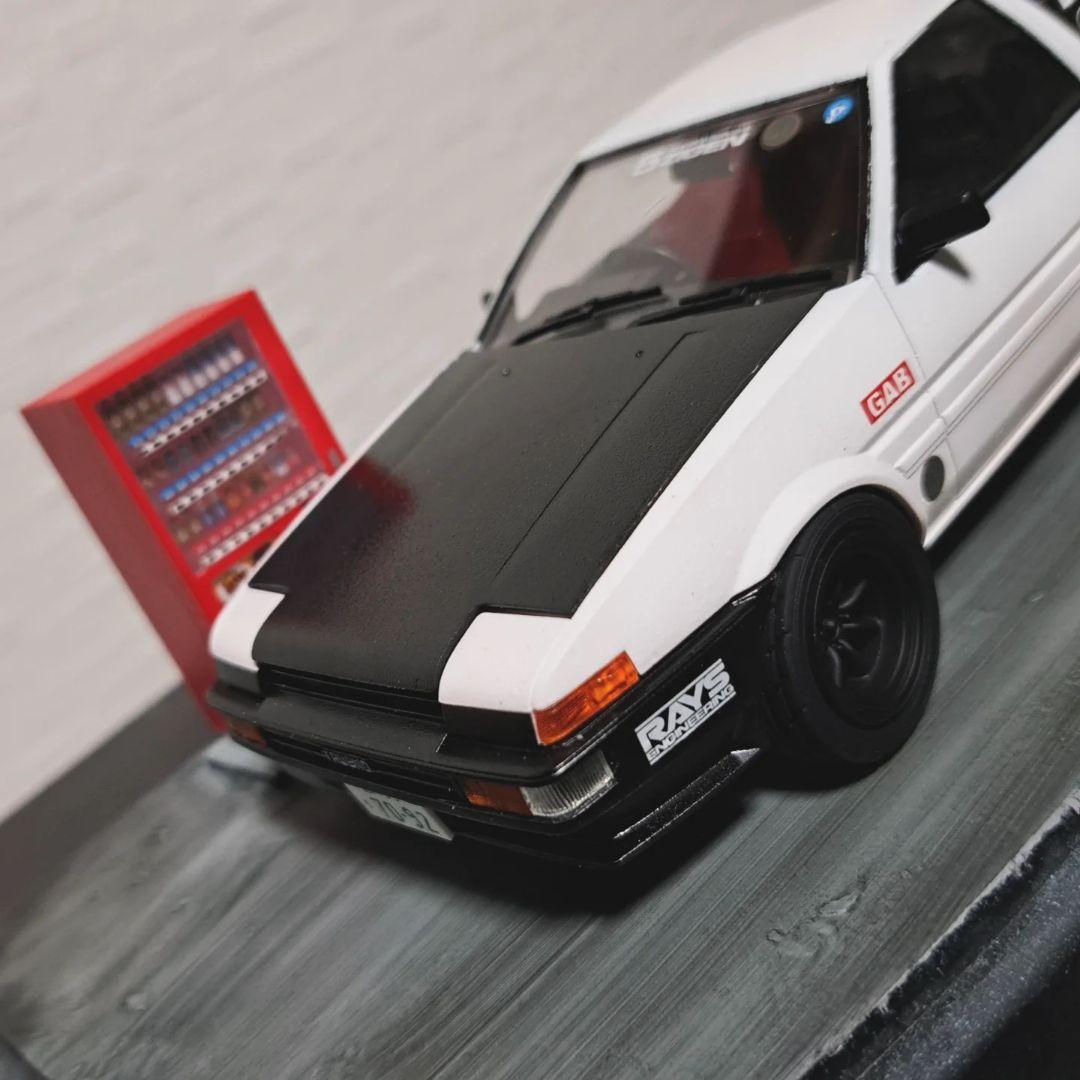アオシマ 1/24 Ae86 スプリンタートレノ