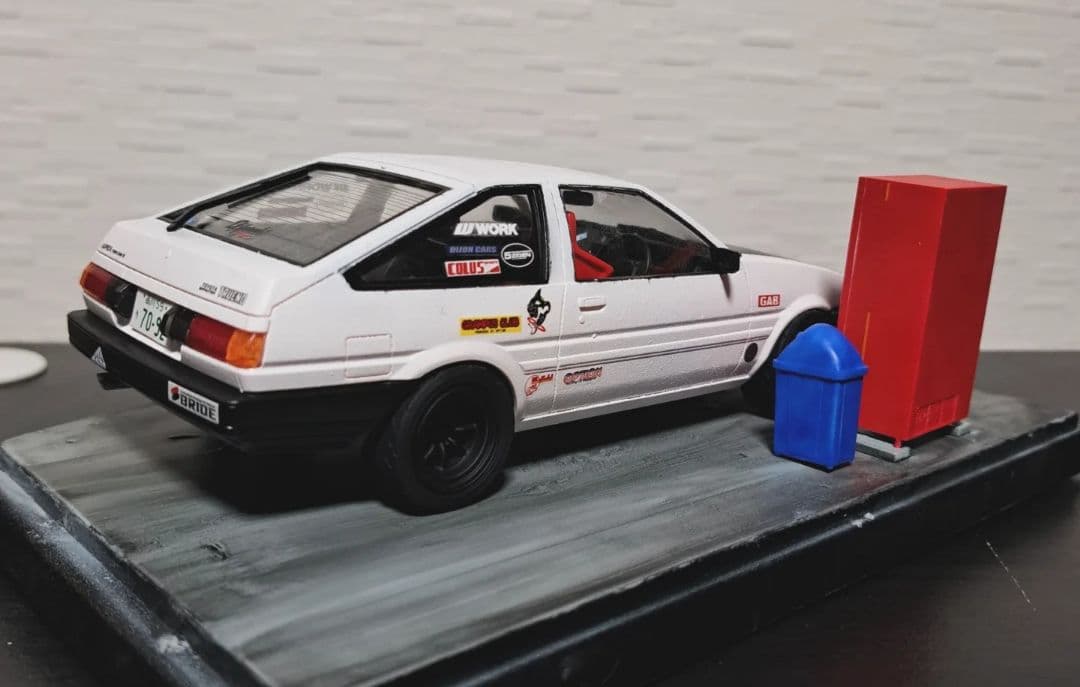 アオシマ 1/24 Ae86 スプリンタートレノ