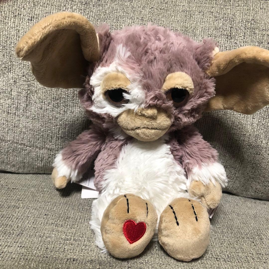 ギズモ ぬいぐるみ NICI 25cm ピンクグレー　ライラックグレー