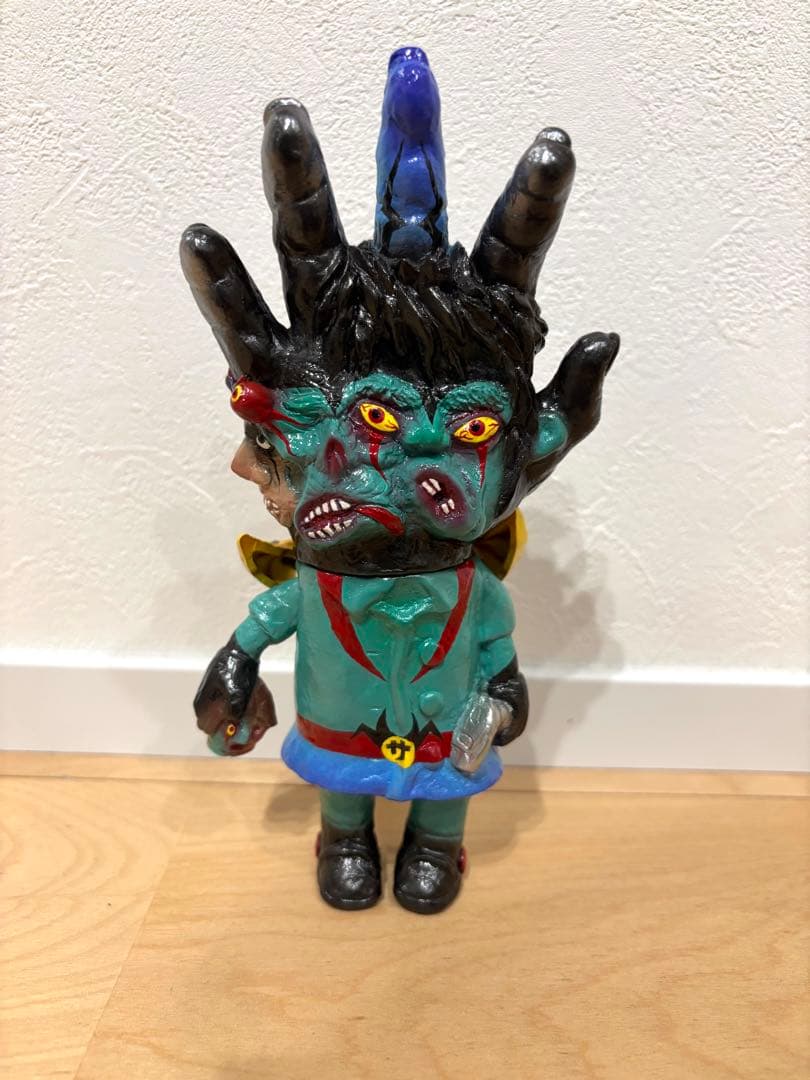 ミライロウマンドウ サケビのオ手伝イ 三期 No.1 希少 ソフビ デビルマン