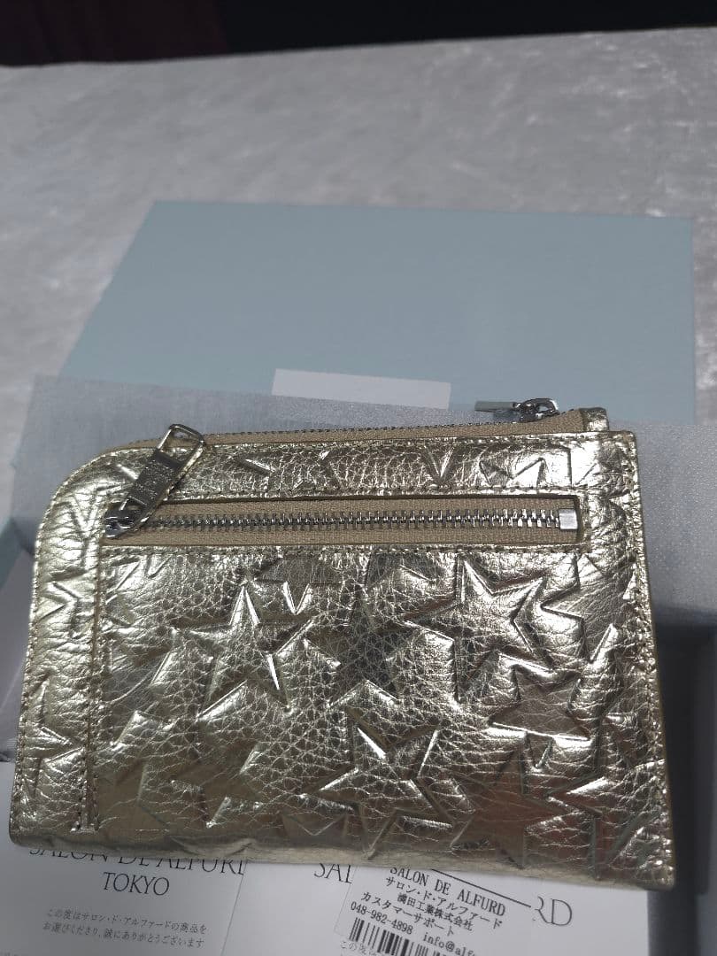 SALON DE ALFURDサロンドアルファードスター L字ミニ財布おまけ付
