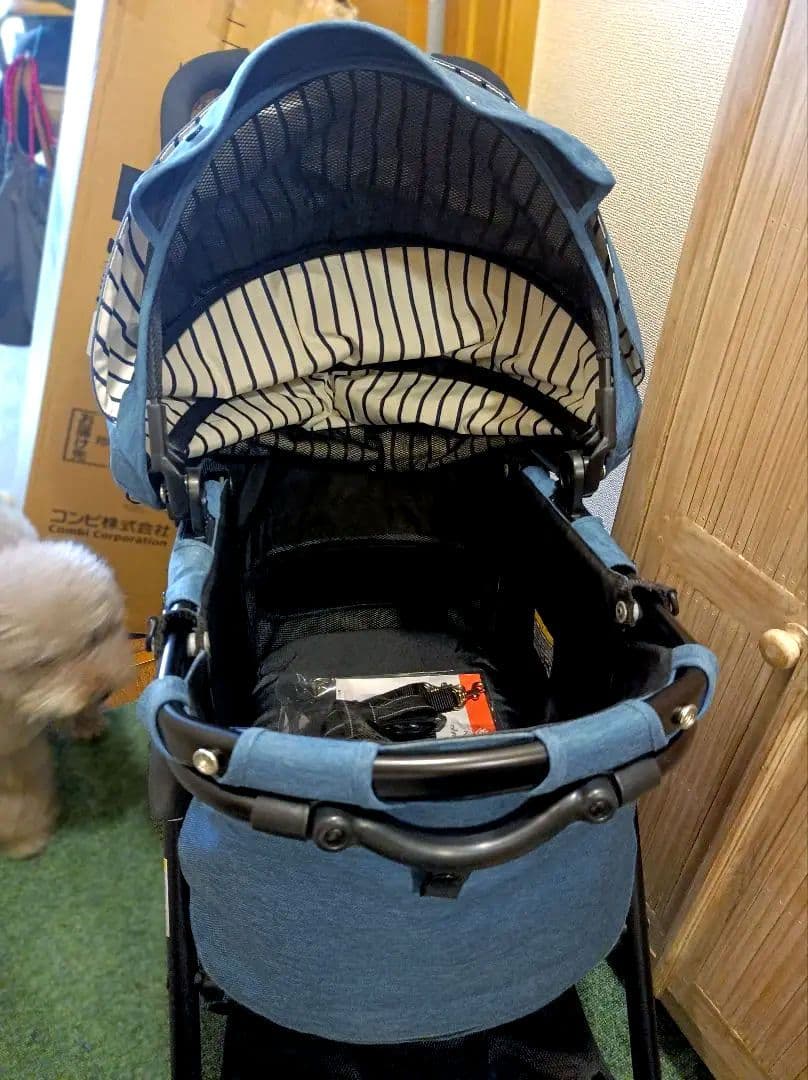 超美品！人気デニム コムペットミリミリ EG ロング D 多頭飼いにも！