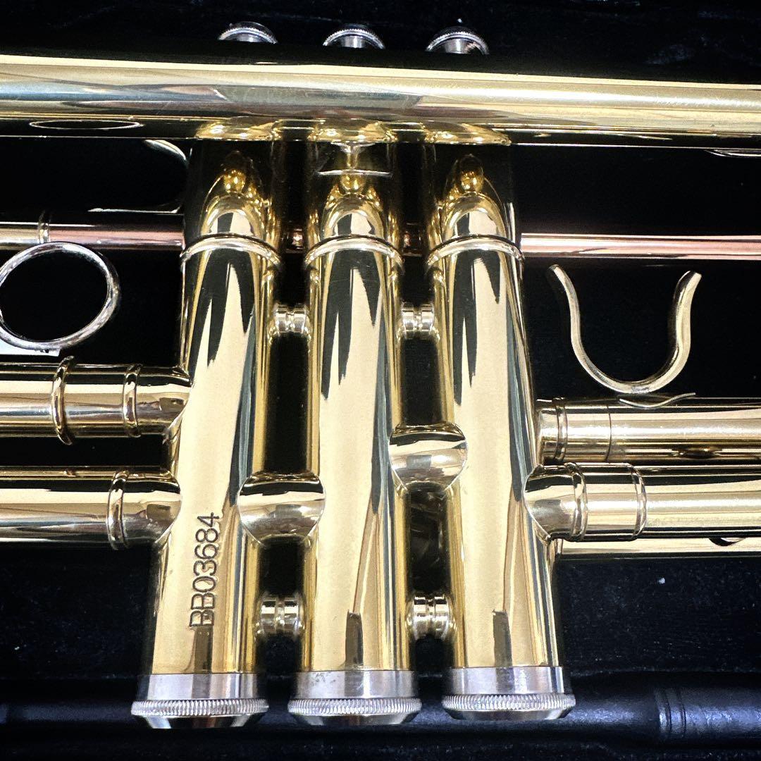 ソレイユ Soleil トランペット ゴールド マウスピースセミハードケース付き