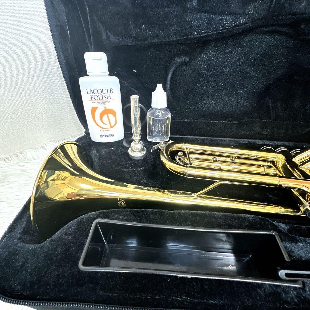 ソレイユ Soleil トランペット ゴールド マウスピースセミハードケース付き