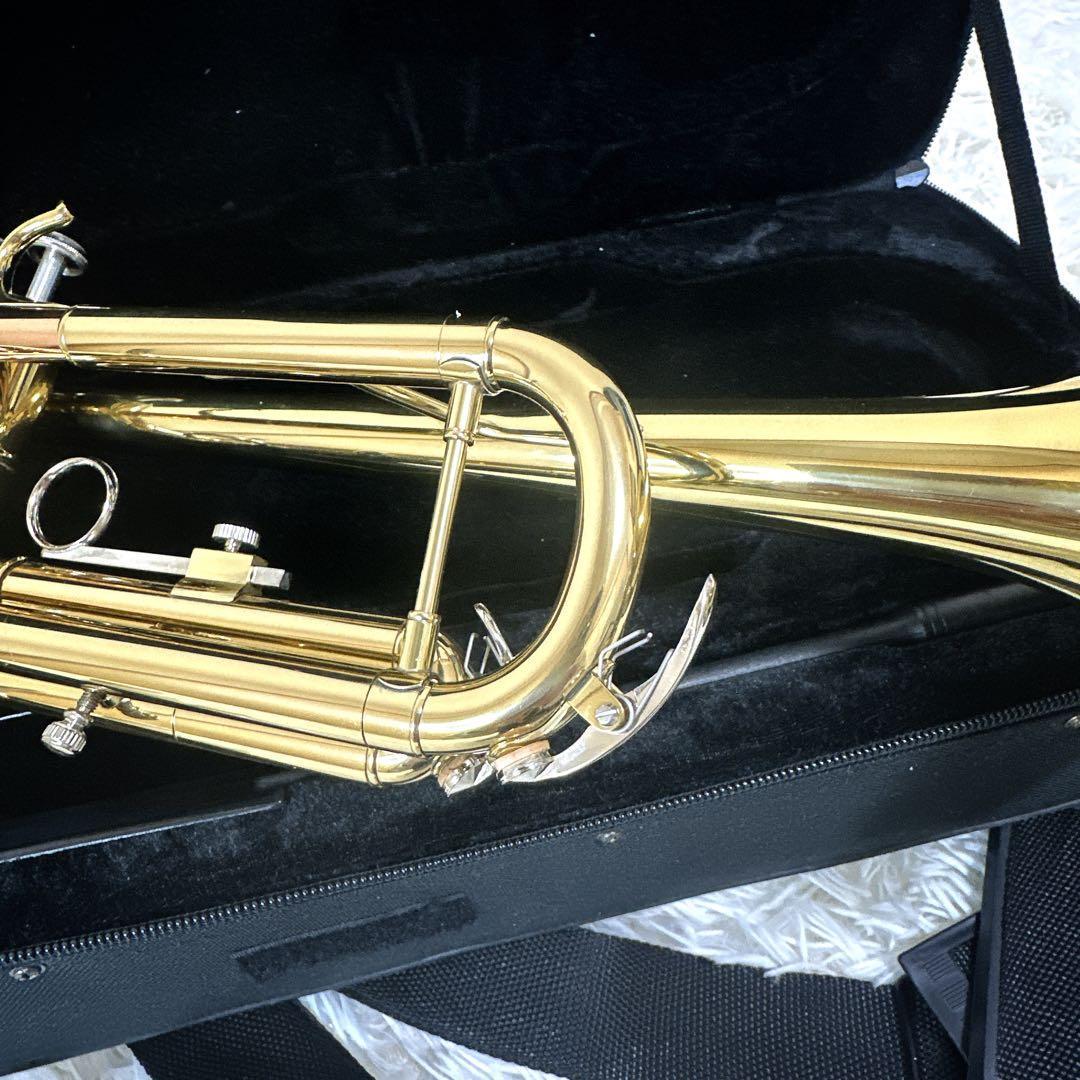 ソレイユ Soleil トランペット ゴールド マウスピースセミハードケース付き