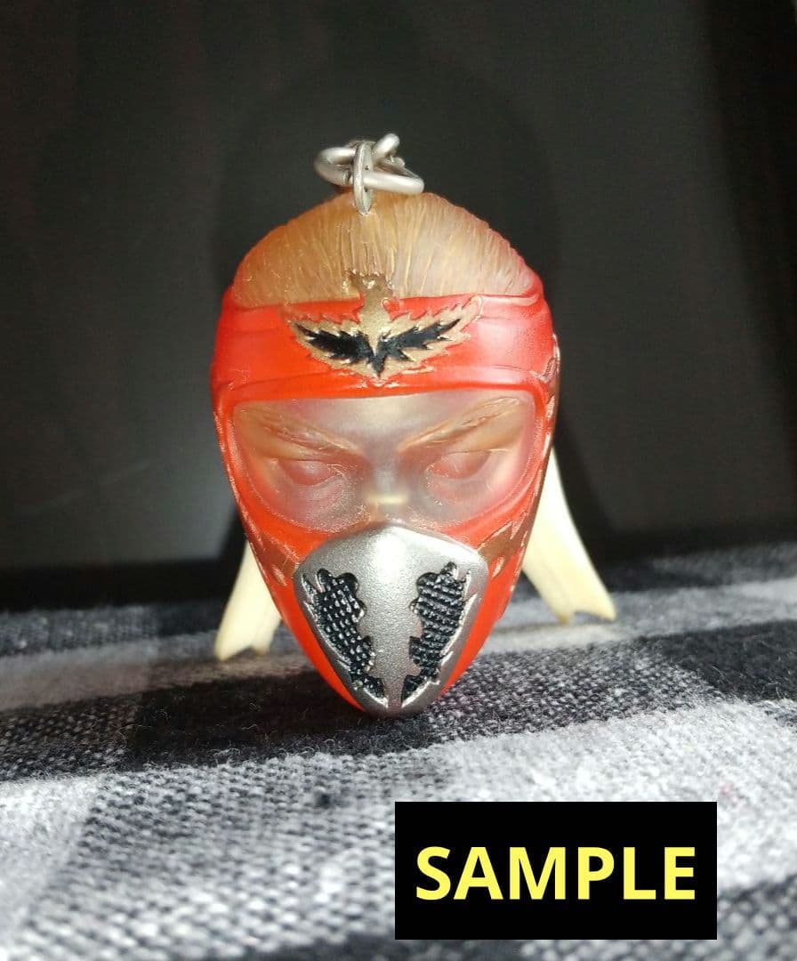 【新品・レア】初代ハヤブサ マスクキーホルダー FMW プロレス