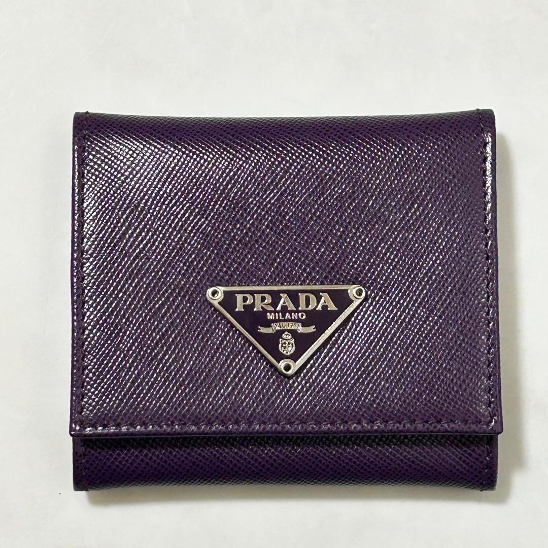 未使用 PRADA プラダ 1M0935 ケース サフィアーノレザー