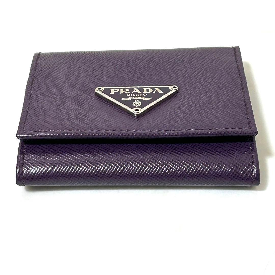 未使用 PRADA プラダ 1M0935 ケース サフィアーノレザー