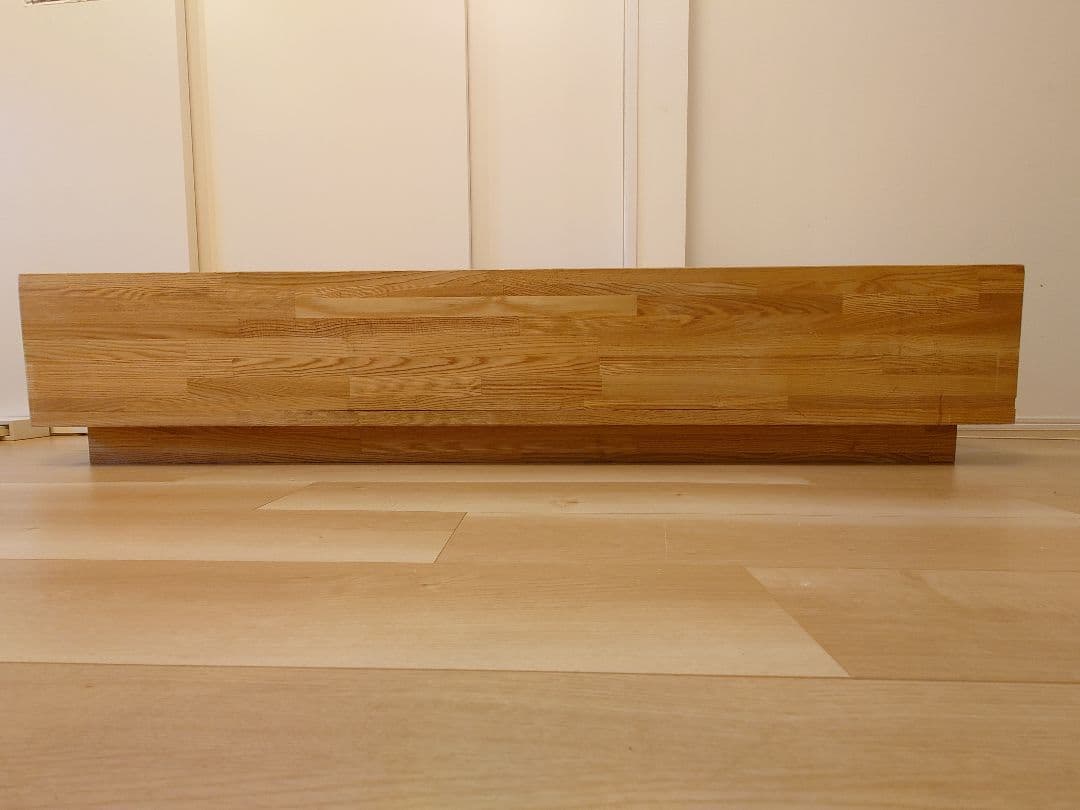 ナチュラルウッド ローテレビボード　ベンチチェア