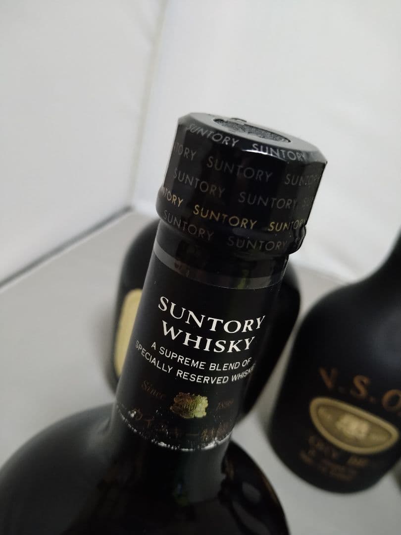SUNTORY  OLD V.S.O.P等 ウイスキー ブランデー 4本 未開栓