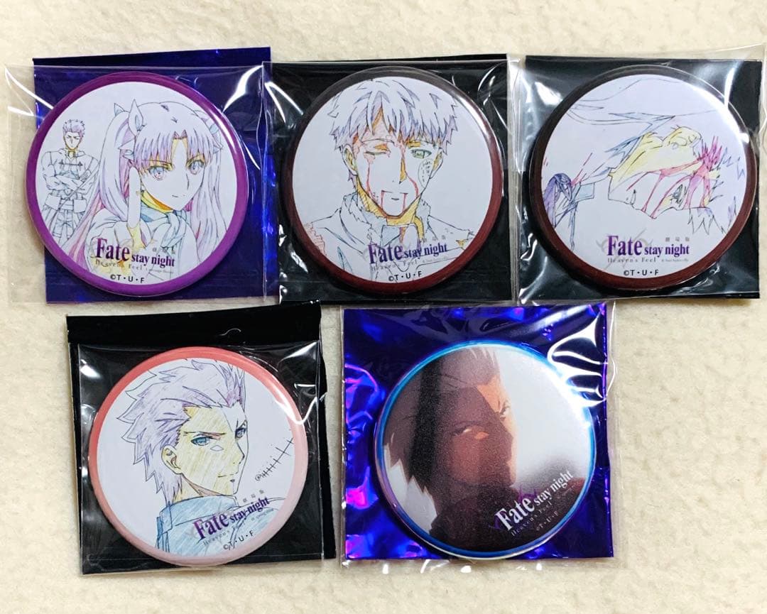 fate HF 原画 バッジ ufotable アーチャー 遠坂 凛