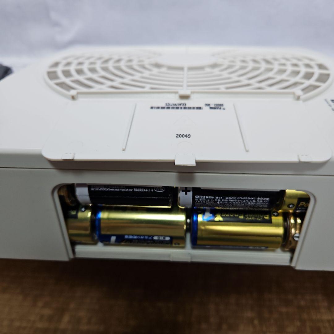 FIAMMA 吸排換気ファン DC12V 乾電池 の2電源