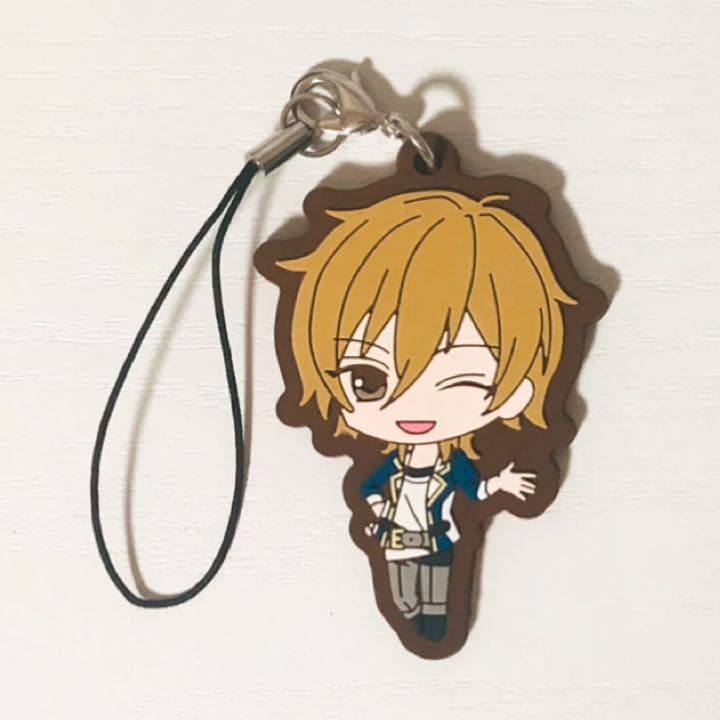 あんスタ★UNDEAD【羽風薫】ローソン★ラバーストラップ★ラバスト