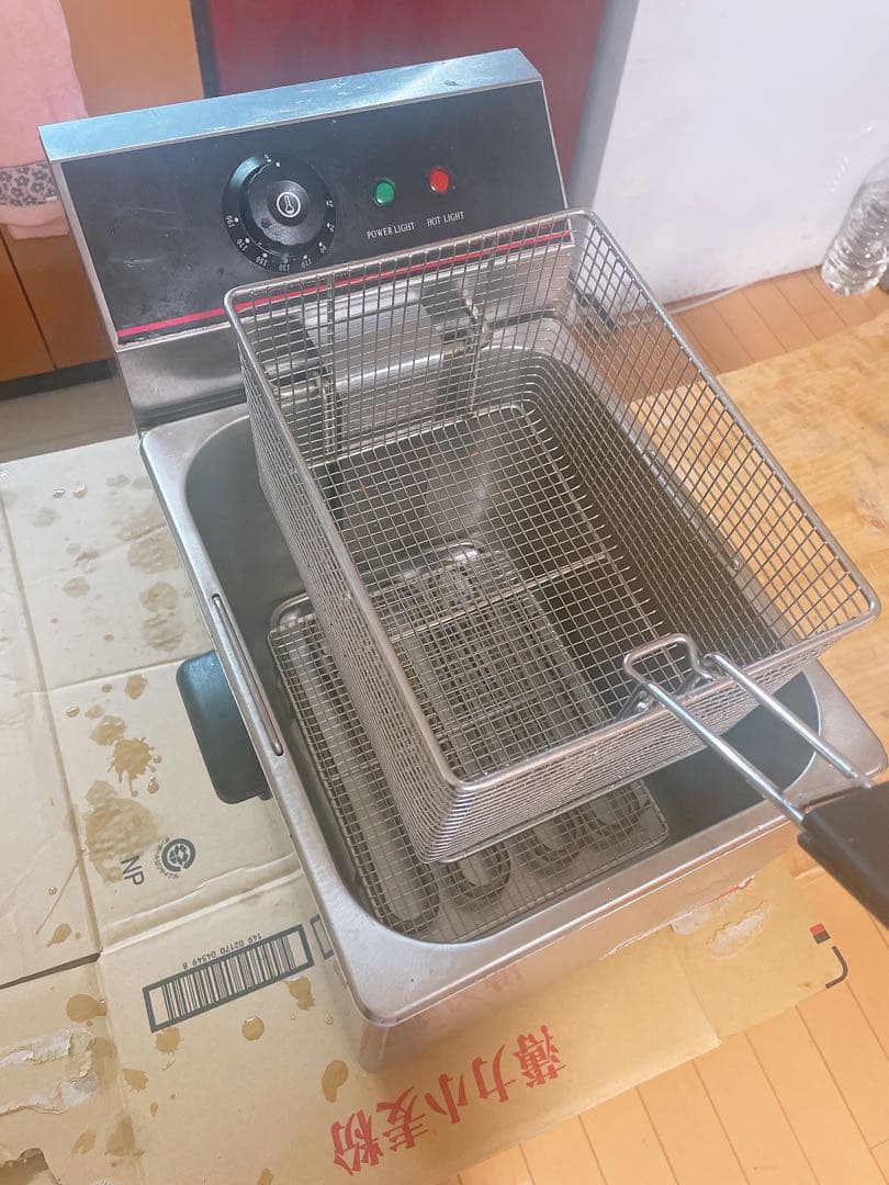 電気フライヤー　FL-DS8 油量8L