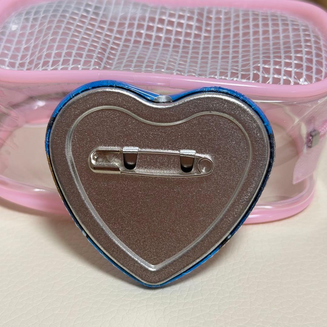 アーサー 炎炎ノ消防隊 プリロール ハート缶バッジ 缶バッジ アーサーボイル