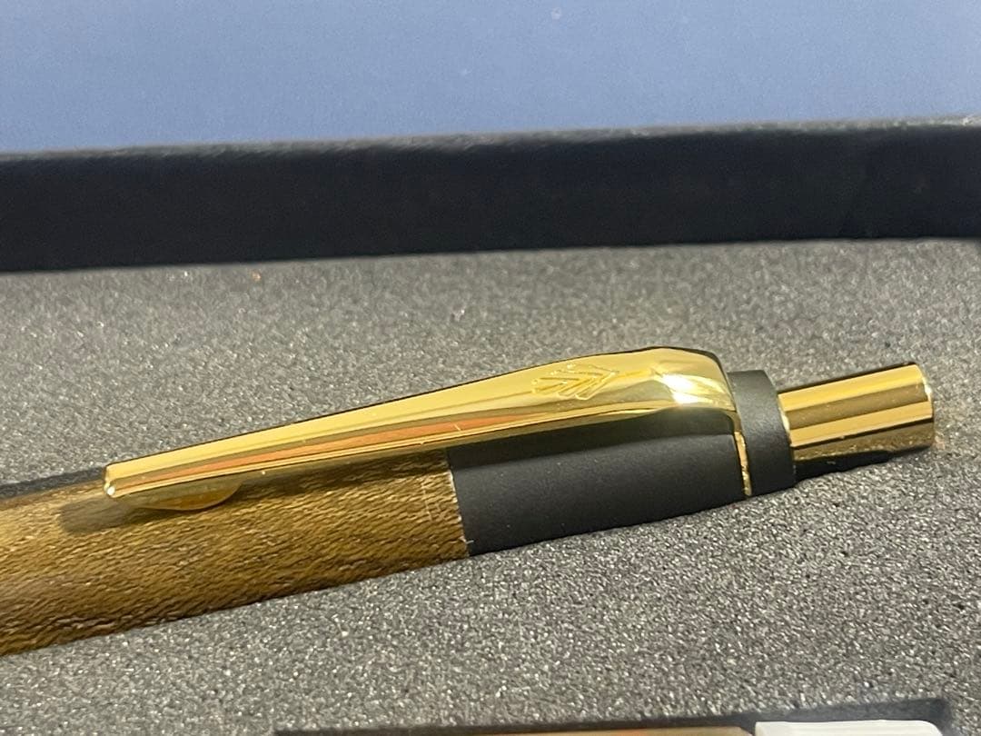 野原工芸 神代欅 ボールペン スタンダード ゴールド《匿名配送》