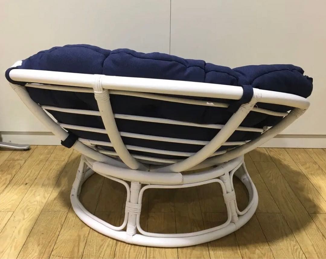 ニトリ　パパサンチェア+スツールセット