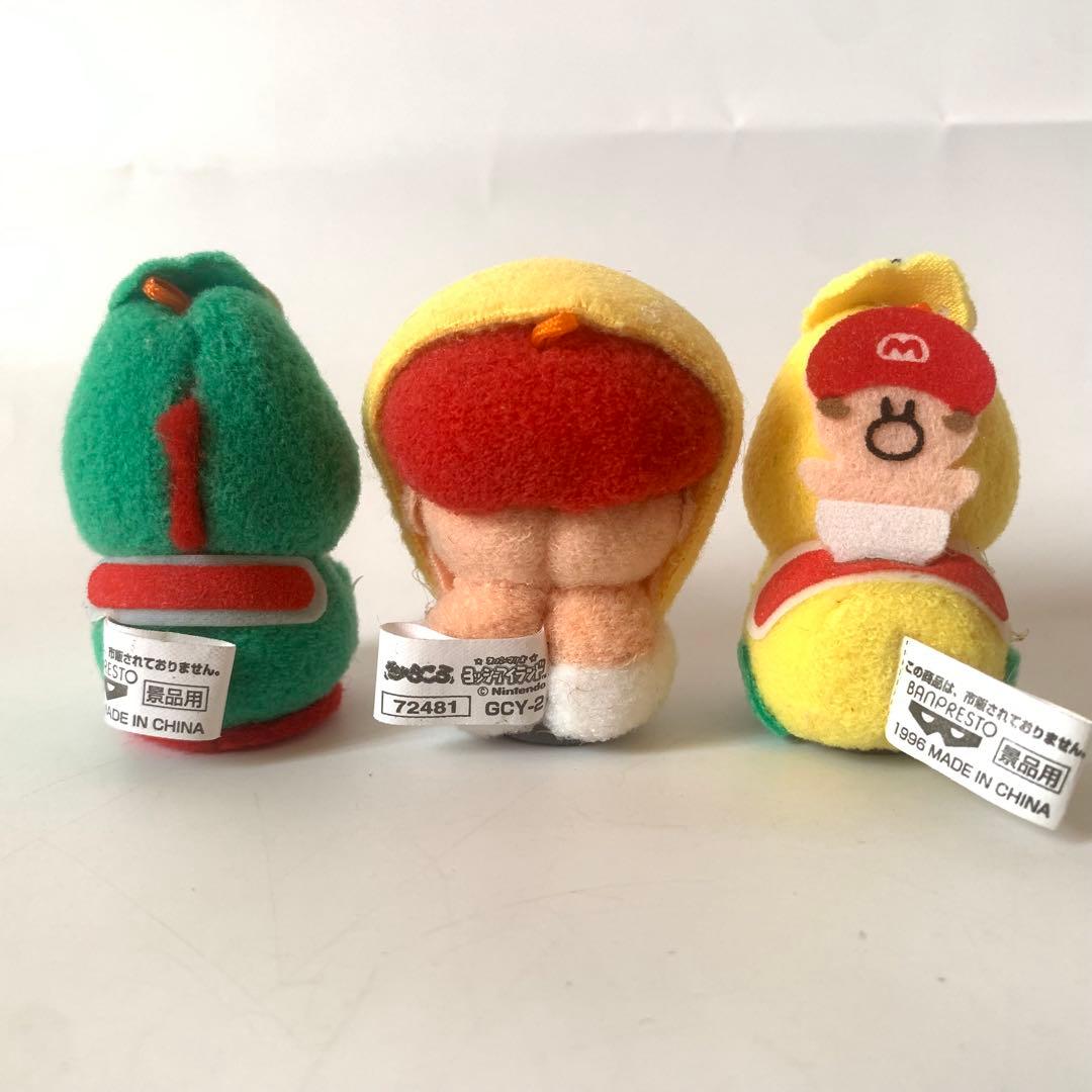 未使用 きゃらころ スーパーマリオ ヨッシーアイランド マスコット 3個