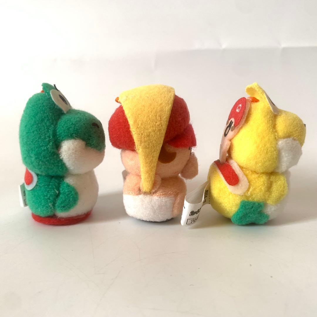 未使用 きゃらころ スーパーマリオ ヨッシーアイランド マスコット 3個