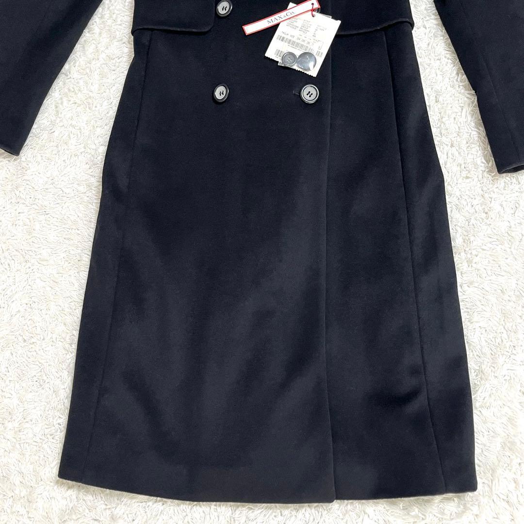 新品タグ付✨マックスアンドコー MAX&CO. ロングコート アンゴラ ダブル