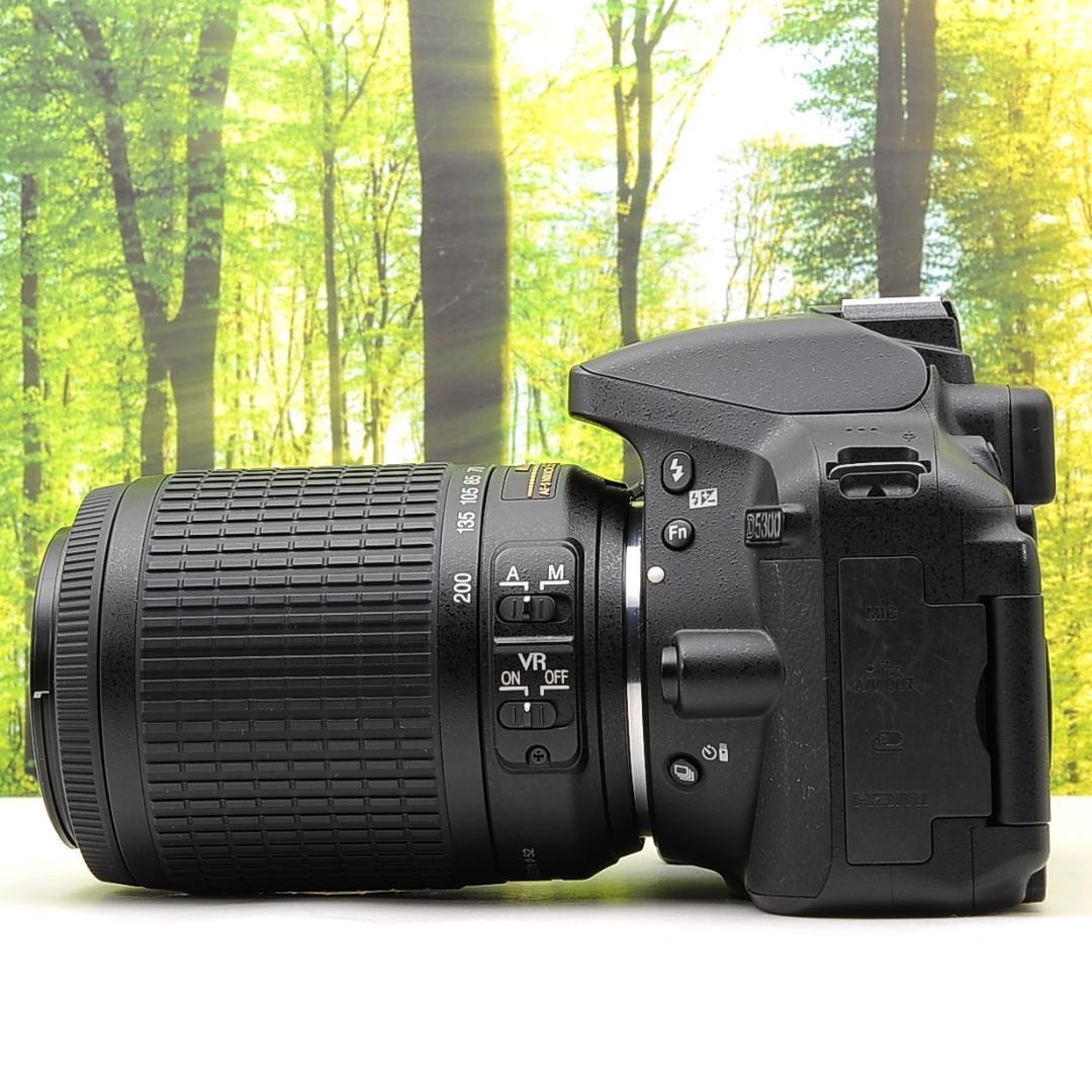 ショット数8759枚！WiFi機能付☆ニコン D5300☆スポーツ撮影向き！