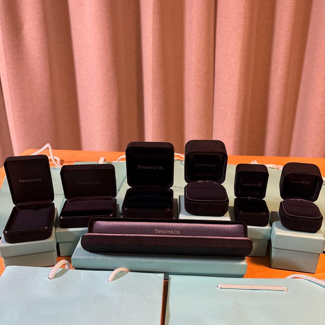 Tiffany ティファニー ジュエリーボックス 空箱 7点セット