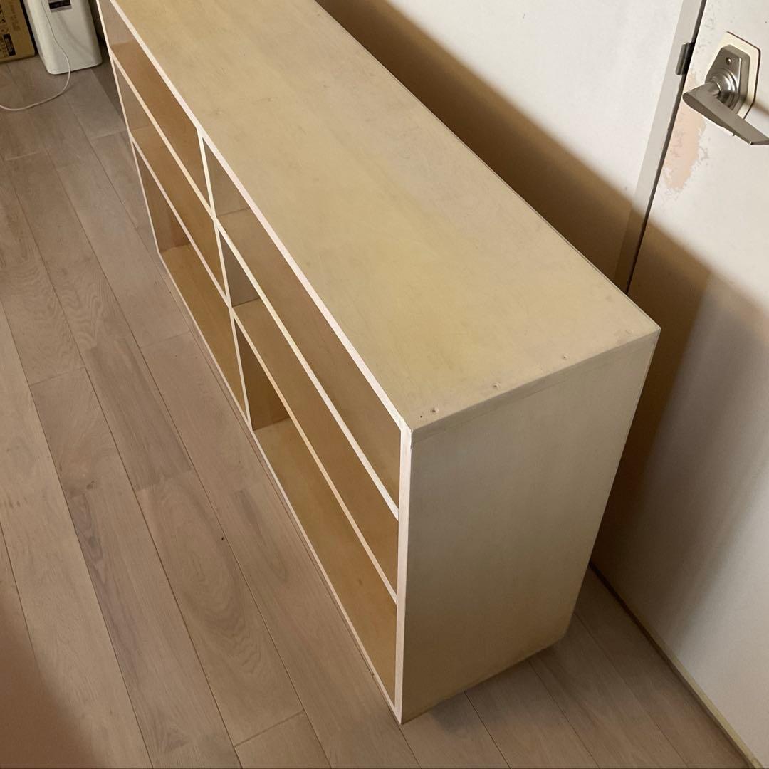 設計士の友人に作ってもらった本棚⭐︎可動棚板　W1263×H713×D305