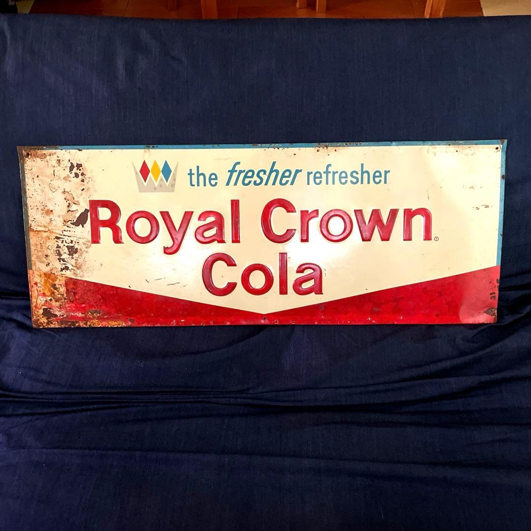 USA 1950's ヴィンテージ　　 CROWN COLA 看板