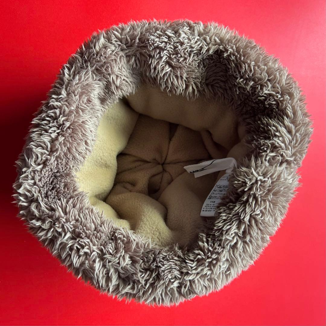 [新品・未使用！] EdwinaHorl ボアキャップ 帽子